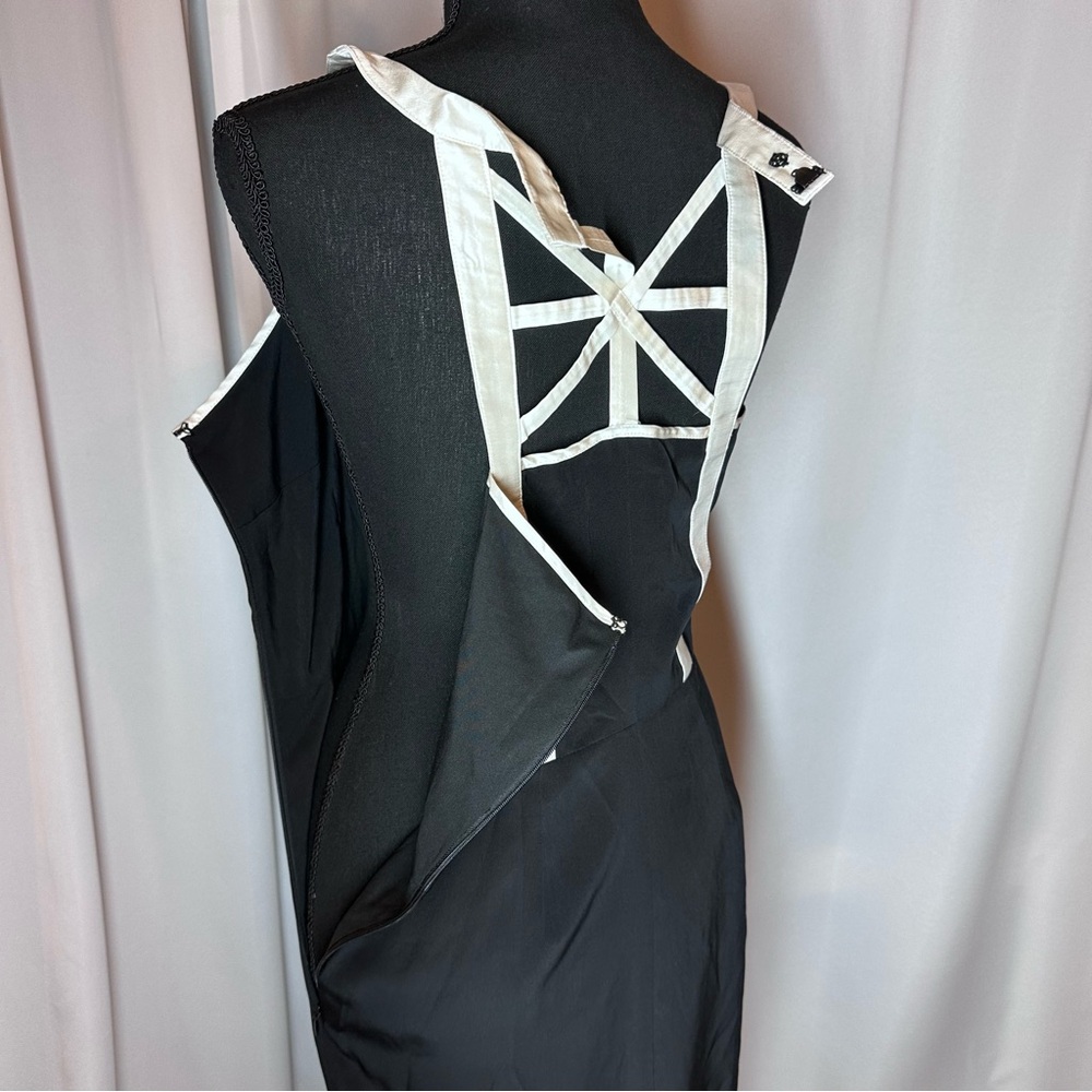 Smith New York Sz 4 Silk Dress Vintage Made USA Clueless Authentic 90s Y2K EUC - Picture 5 of 13